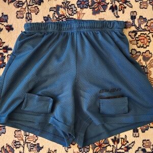 Bauer Junior Hockey Velcro Shorts - See Tape Measure For Sizing